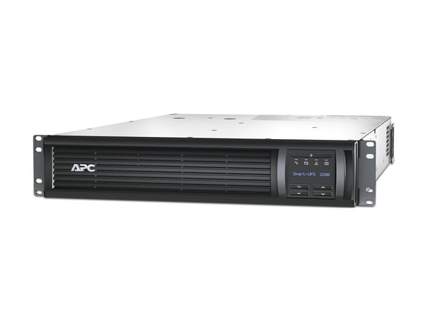 APC Smart-UPS 2200VA LCD RM - UPS (kan monteres i rack) - AC 230 V - 1980 watt - 2200 VA - Ethernet, RS-232, USB - utgangskontakter: 9 - 2U - med A...
