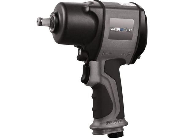 Aerotec CSP 1200 2010197 slagtrekker med trykkluft Verktøyholder: 1/2" (12,5 mm) utvendig firkant Dreiemoment (maks.): 1200 Nm