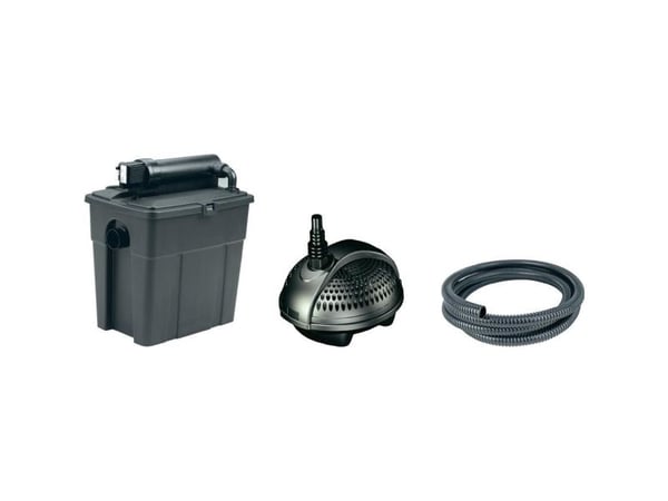 Pontec 50239 Multiclear set 8000 filtersett med UVC-renseenhet 2500 l/t