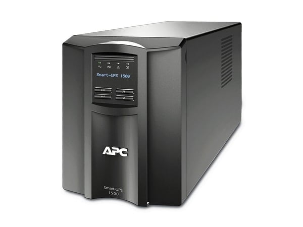 APC Smart-UPS SMT1500IC - UPS - AC 220/230/240 V - 1000 watt - 1500 VA - RS-232, USB - utgangskontakter: 8 - svart - med APC SmartConnect