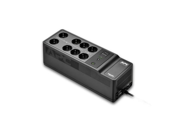 APC Back-UPS BE Series BE500G2 - UPS (vegg- / overflatemonterbar) - USB Type A - AC 230 V - 300 watt - 500 VA - 9 Ah - utgangskontakter: 8 - Italia...