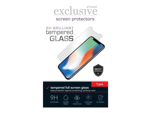 Insmat Brilliant Glass - Skjermbeskyttelse for mobiltelefon - FS - glass - blank - for Samsung Galaxy Xcover 6 Pro, XCover7, XCover7 Pro
