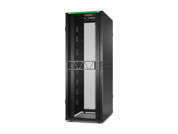 APC NetShelter SX Gen 2 - Rack skap - 2258 H x 800W x 1200D mm, med sider - står på gulv - svart - 48U - 19" - TAA-samsvar - for P/N: SMT1000RM1U, ...