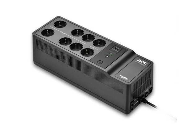 APC Back-UPS BE650G2-GR - UPS - AC 230 V - 400 watt - 650 VA - utgangskontakter: 8 - svart