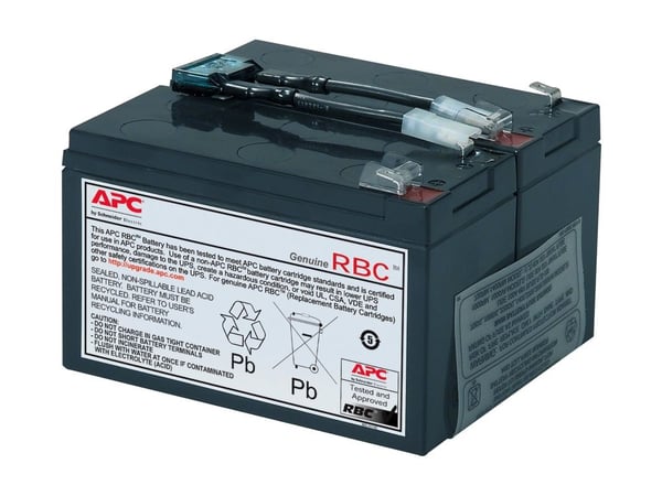 APC Replacement Battery Cartridge #9 - UPS-batteri - blysyre - svart - for P/N: SU700RM, SU700RMI, SU700RMINET, SU700RMNET