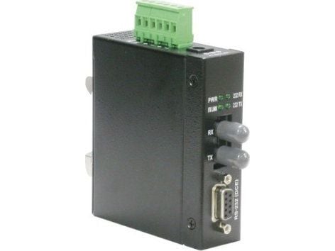 ROLINE Industrial Converter RS232 - Multimode Optical Fiber, ST
