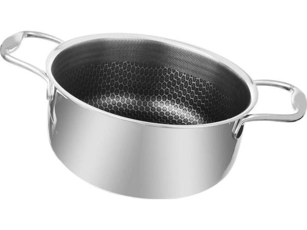NAVA premium tarttumattomalla pinnoitteella päällystetty teräspannu COOKCELL ORION 20 cm 2,75 l