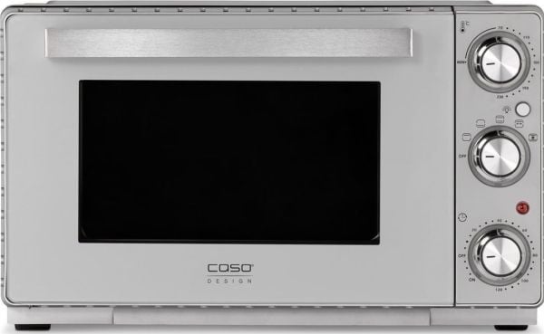 Caso 2977, Benkeplate, Kombinasjon mikrobølge, 26 l, Rotasjon, Sølv, Ned