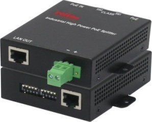 ROLINE 21.13.1173, Gigabit Ethernet, 10,100,1000 Mbit/s, IEEE 802.3af,IEEE 802.3at, Cat5,Cat6, Sort, Overstrøm, Overoppheting, Kortslutning, Under ...