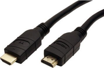 Value 14993451, 10 m, HDMI-tyyppi A (vakio), HDMI-tyyppi A (vakio), 3840 x 2160 pikseliä, 3D, Musta