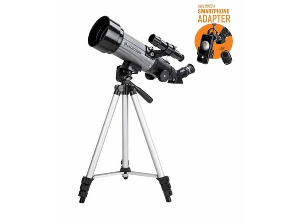 Celestron Travelscope 70 DX, Sort, Grå, Aluminium, Aluminium, Gutt/Jente
