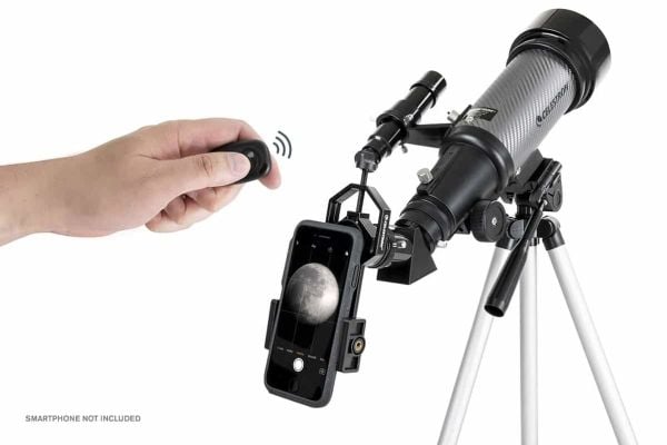 Celestron Travelscope 70 DX, Sort, Grå, Aluminium, Aluminium, Gutt/Jente