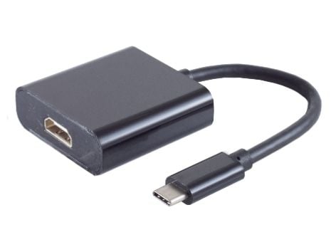 shiverpeaks ®-BASIC-S--sovitin, USB 3.1 Type-C uros HDMI naaras, 4K60Hz, 0.1m (BS14-05001)