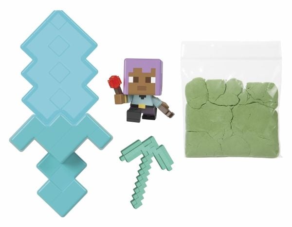 Minecraft MINI MODE MINING -valikoima, 6 vuosi/vuosia, Valikoidut värit, Muovi