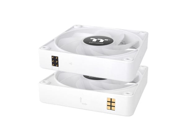Thermaltake CT140 EX Reverse ARGB Sync - Kabinettvifte - 140 mm - hvit (en pakke 3)