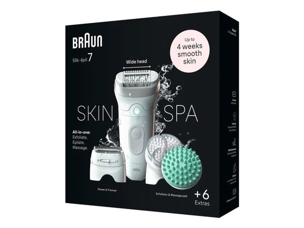 Braun Silk•épil 7 SkinSpa epilator SE7-081