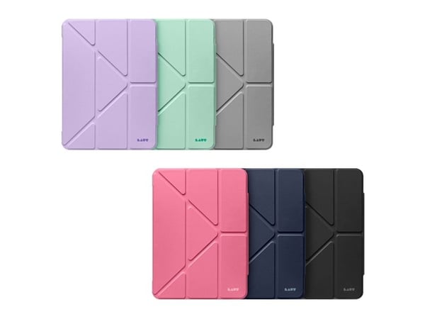 Laut Huex Folio - beskyttende etui med Apple Pencilholder for iPad Air 11" M2 (2024) (svart)