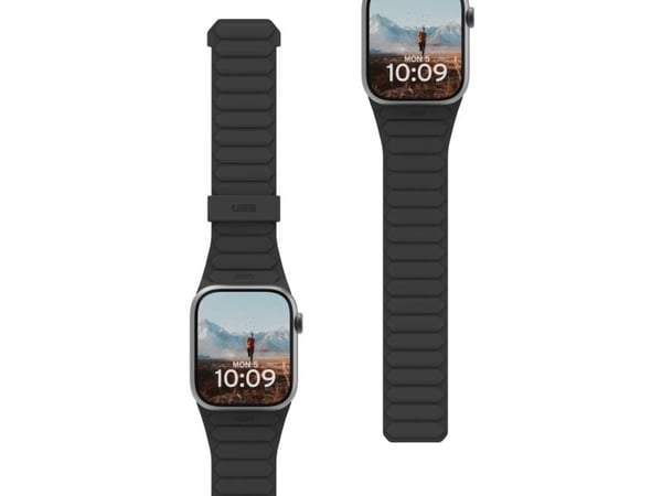 Urban Armor Gear 194161114036, Klokkereim, Apple, Watch Series 1-3 42mm, Series 4-6 & SE 44mm, Series 7-9 45mm, Ultra 1-2 49mm, Silikon, 45/44/42mm
