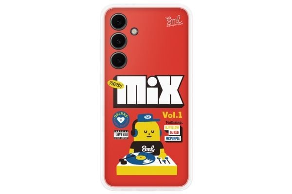 Samsung EF-MS721 - Baksidedeksel for mobiltelefon - termoplast-polyuretan (TPU) - rød - for Galaxy S24 FE