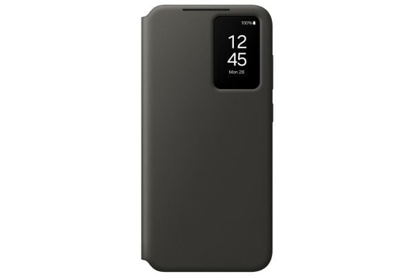 Samsung EF-ZS721 - Flipomslag til mobiltelefon - sort - for Galaxy S24 FE