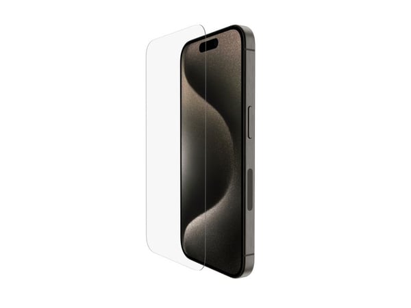 Belkin ScreenForce - Skjermbeskyttelse for mobiltelefon - glass - for Apple iPhone 16 Pro