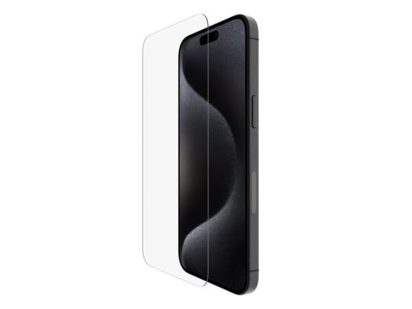 Belkin ScreenForce - Skjermbeskyttelse for mobiltelefon - glass - for Apple iPhone 16 Pro Max