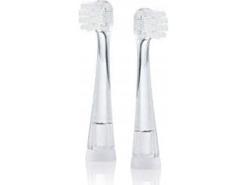 Brush-baby-tupp til BabySonic PRO sonisk tannbørste, 2 stk.