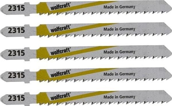 Wolfcraft 2365000 5 palapelisahanterää 5 kpl