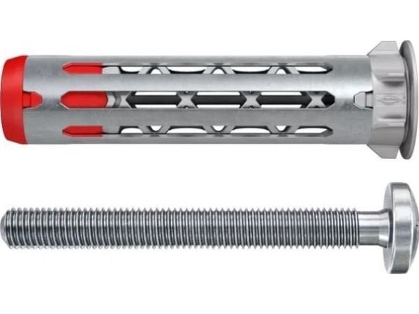 Fischer DuoHM 6 x 55 S PH PZ, Veggplugg, Grå, Pozidriv, PZ3, 6 mm, 55 mm