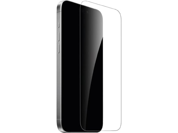 Puro - Skjermbeskyttelse for mobiltelefon - glass - gjennomsiktig - for Apple iPhone 15 Plus, 16 Plus