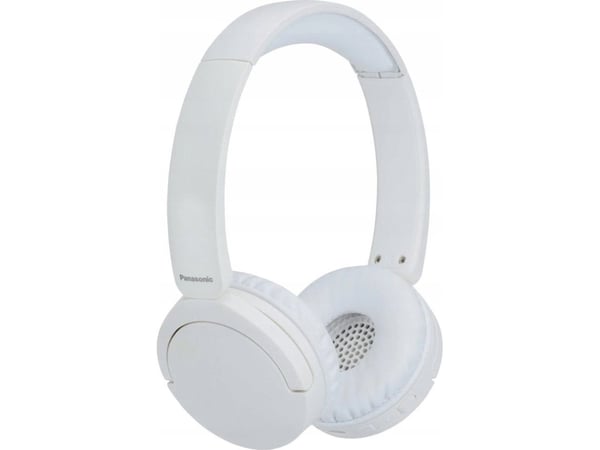 Panasonic RB-HF630BE - Hodetelefoner med mikrofon - on-ear - Bluetooth - trådløs - hvit