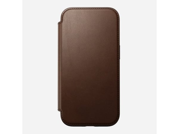 Nomad NM01683285, Folio, Apple, iPhone 16, 15,5 cm (6.1"), Brun