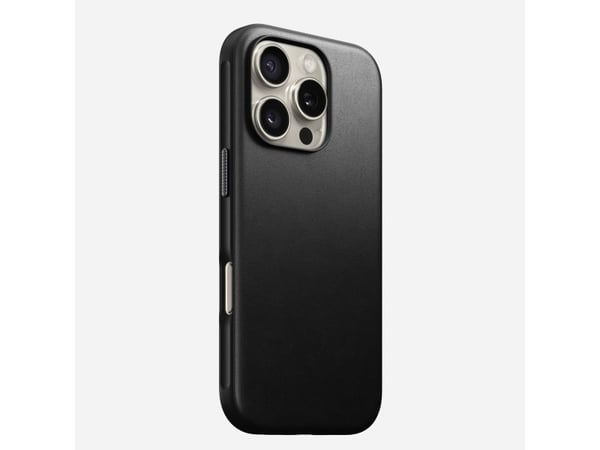 Nomad NM01697985, Deksel, Apple, iPhone 16 Pro, 16 cm (6,3"), Sort