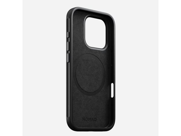 Nomad NM01697985, Deksel, Apple, iPhone 16 Pro, 16 cm (6,3"), Sort