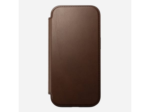 Nomad NM01679585, Folio, Apple, iPhone 16 Pro, 16 cm (6.3"), Brun