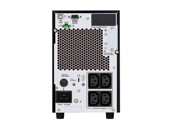 APC Easy UPS On-Line - UPS - turret, förlängd driftstid - AC 220/230/240 V - 1800 Watt - 2000 VA - 1-fas - Bly-syra - USB, serial - utgångskontakte...