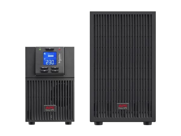 APC Easy UPS On-Line - UPS - turret, förlängd driftstid - AC 220/230/240 V - 1800 Watt - 2000 VA - 1-fas - Bly-syra - USB, serial - utgångskontakte...