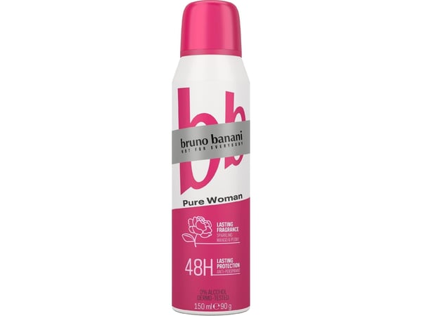 Bruno Banani Pure Woman Deodorant VAPO 150 ml (kvinne)