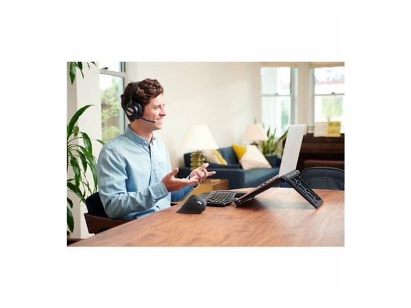 Kensington Pro Fit Ergo MY630 EQ - Mus - ergonomisk - ladbar - 5 knapper - trådløs - 2.4 GHz, Bluetooth - USB trådløs mottaker - detaljhandel boks