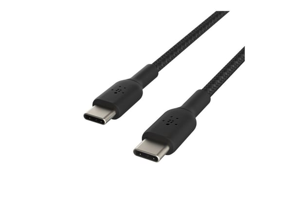 Belkin CAB004BT2MBK, 2 m, USB C, USB C, Musta