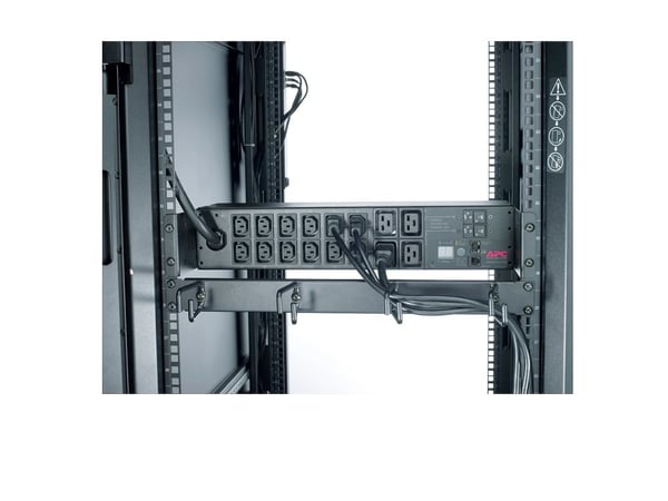 APC Metered Rack PDU AP7822B - Kraftdistributionsenhet (kan monteras i rack) - AC 200/208/230 V - ingång: IEC 60309 32A - utgångskontakter: 16 (pow...