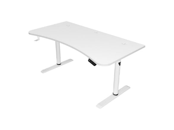 Arozzi Arena Moto - Electric Standing Desk - White