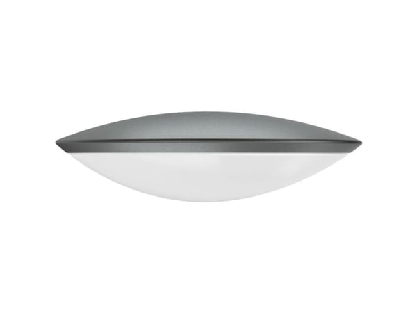 STEINEL L 825 SC, Vegglys, Antrasitt, Aluminium, Plast, IP44, Inngang, Fasade, Gangsti, II