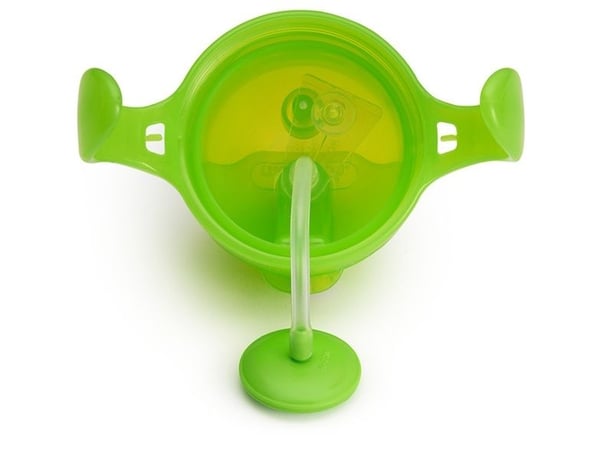 Munchkin Any Angle Click Lock Weighted Straw Trainer, Single/enkelt, 0,207 l, Grønn, Universell, 0,5 år, 1 stykker