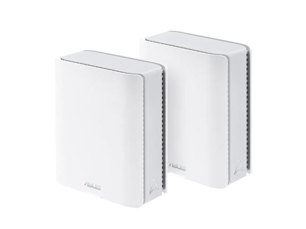 ASUS ZenWiFi BT8 2-pack hvit (EU+UK) Dual-band WiFi 7 BE14000 Mesh System