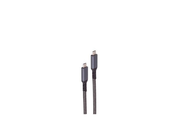 ShiverPeaks SHVP BS14-75007 - Synk- og ladekabel USB-C 100W tekstil 2,0 m (BS14-75007)