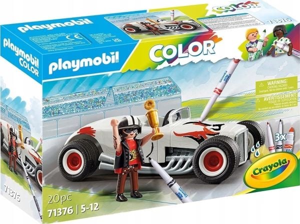 Playmobil 71376, Bil og billøp, 5 år, Flerfarget, Plast