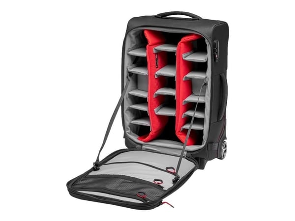 Manfrotto Pro Light Reloader Switch-55 - Rulletaske / ryggsekk for digitalbildekamera med linser / drone - Riftstopp, syntetisk tøy - svart