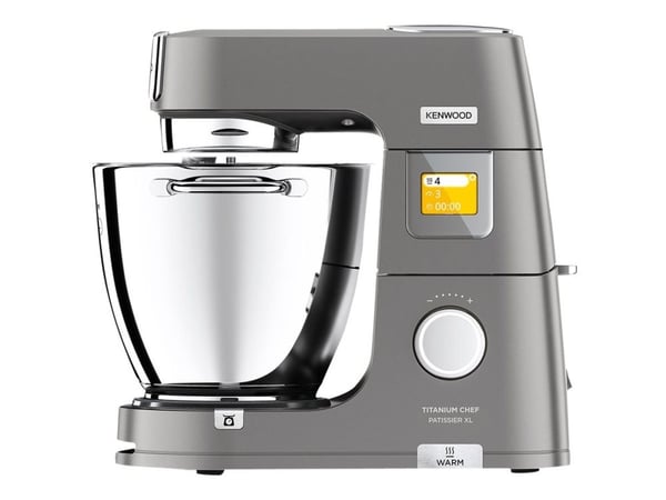 Kenwood KWL90.244SI, 7 L, harmaa, ruostumaton teräs, sekoitin, ruostumaton teräs, 1400 W, 395 mm