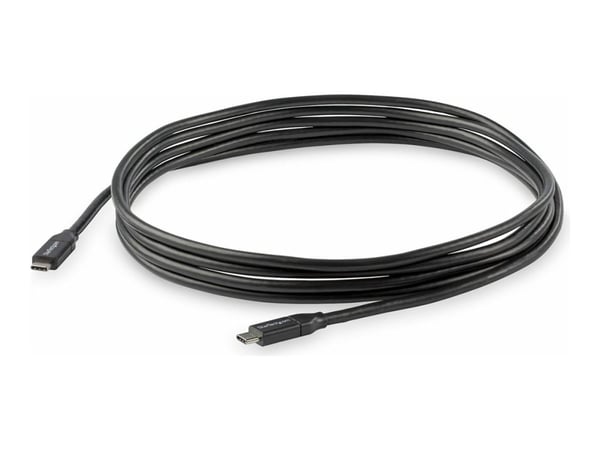 StarTech USB C To USB C Cable - 10 ft / 3m - USB-IF Certified - 5A PD - USB 2.0 - USB Type C Charging Cable - USB C Fast Charge Cable (USB2C5C3M) -...